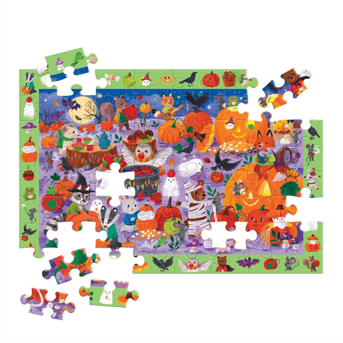 64 Piece Search & Find Puzzle - Pumpkin Patch