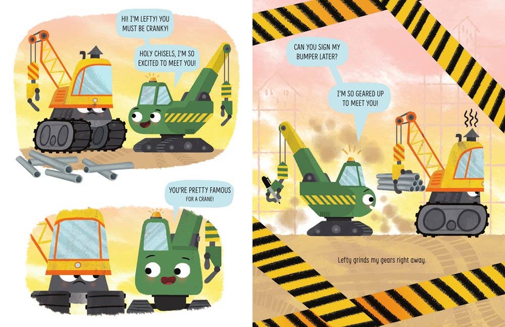 Cranky Makes A Friend