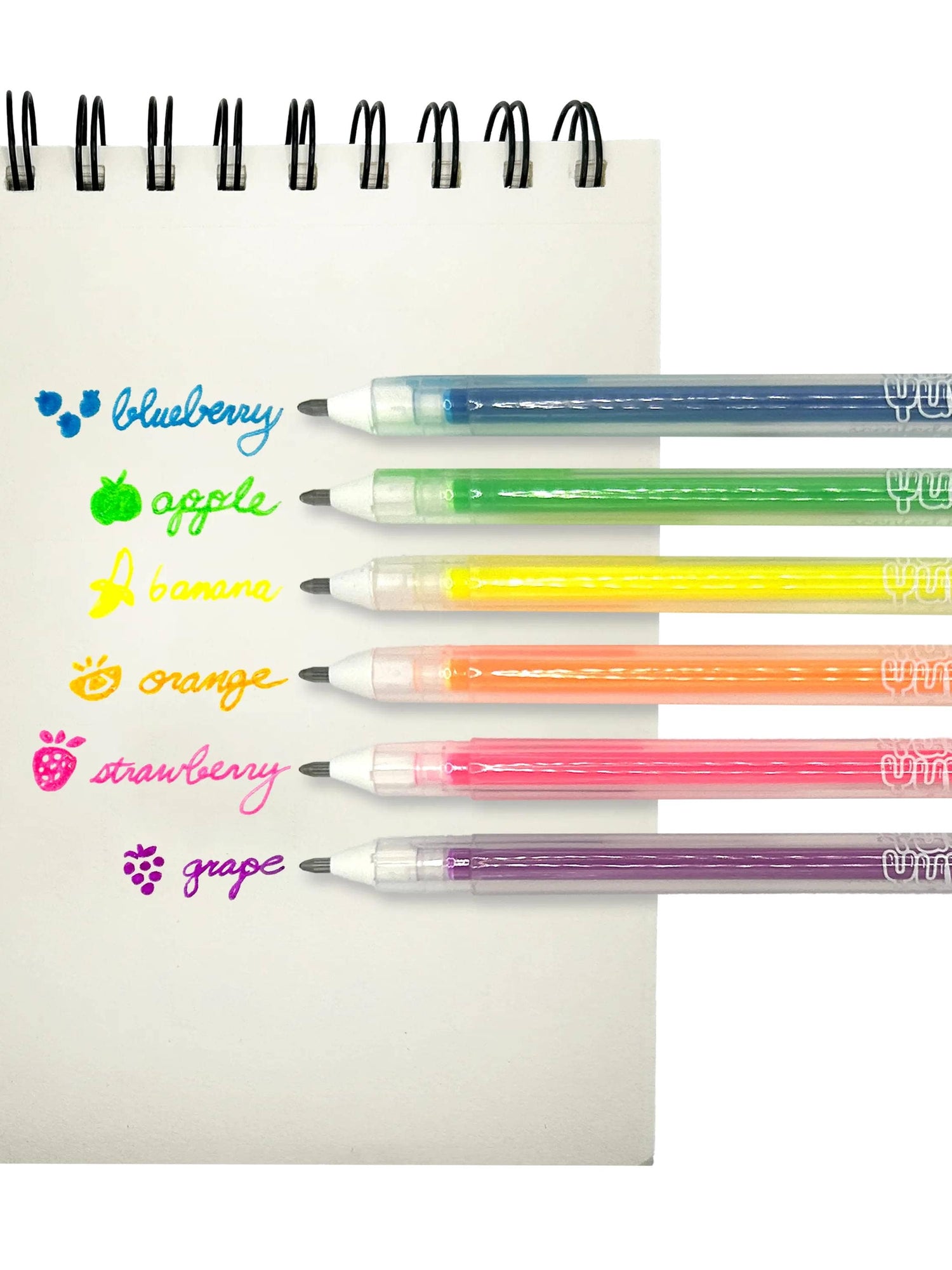Yummy Yummy Scented Gel Pens - Neon