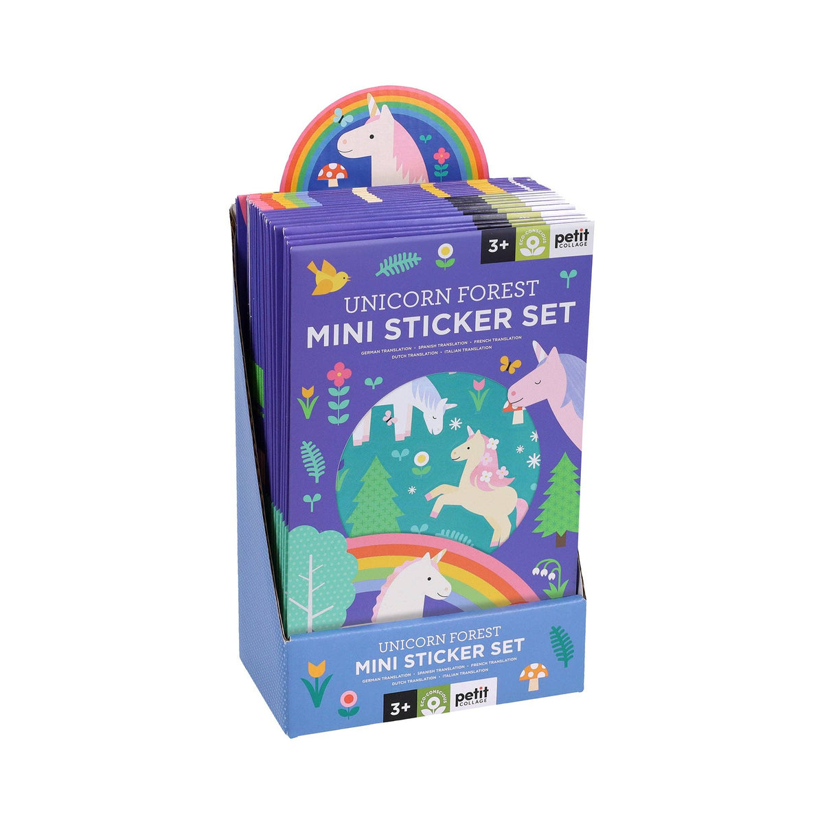 Mini Sticker Set - Unicorn Forest