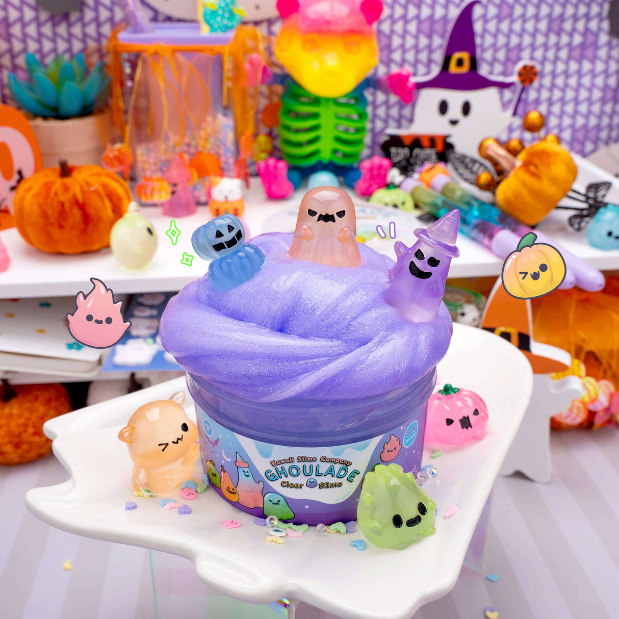 Kawaii Slime - Ghoulade Clear Slime
