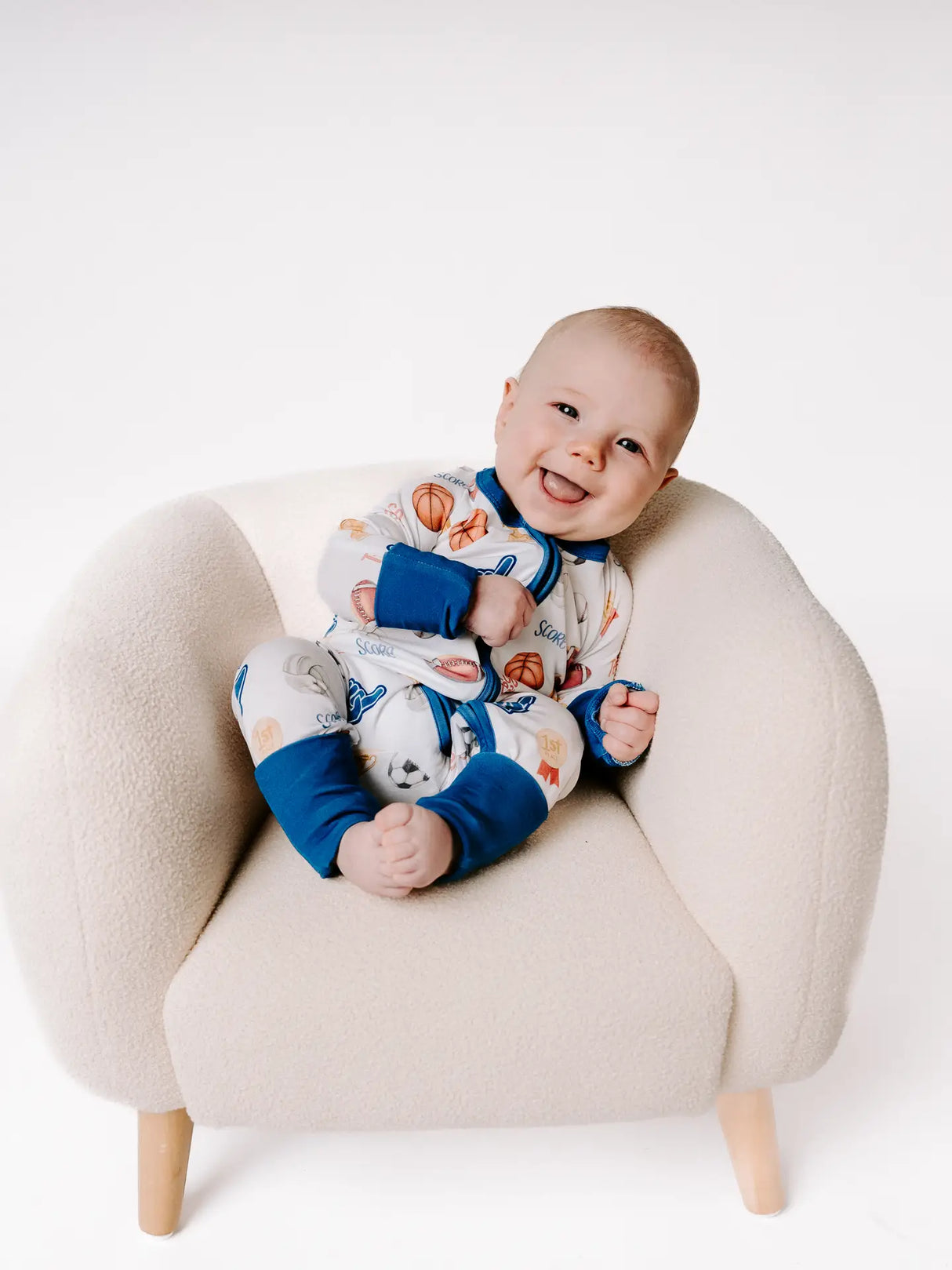 Bamboo Convertible Footie - All Stars