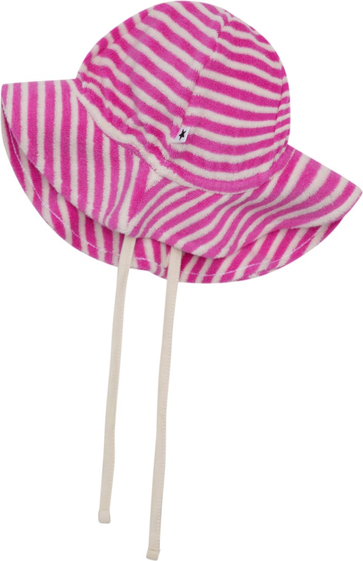 Molo Noel Hat - Purple Shell Stripe