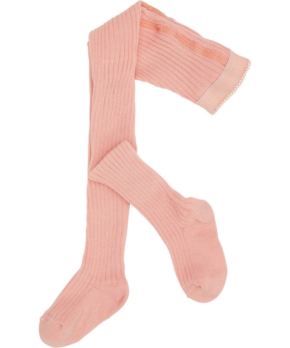 Molo Rib Tights - Petal Blush FINAL SALE
