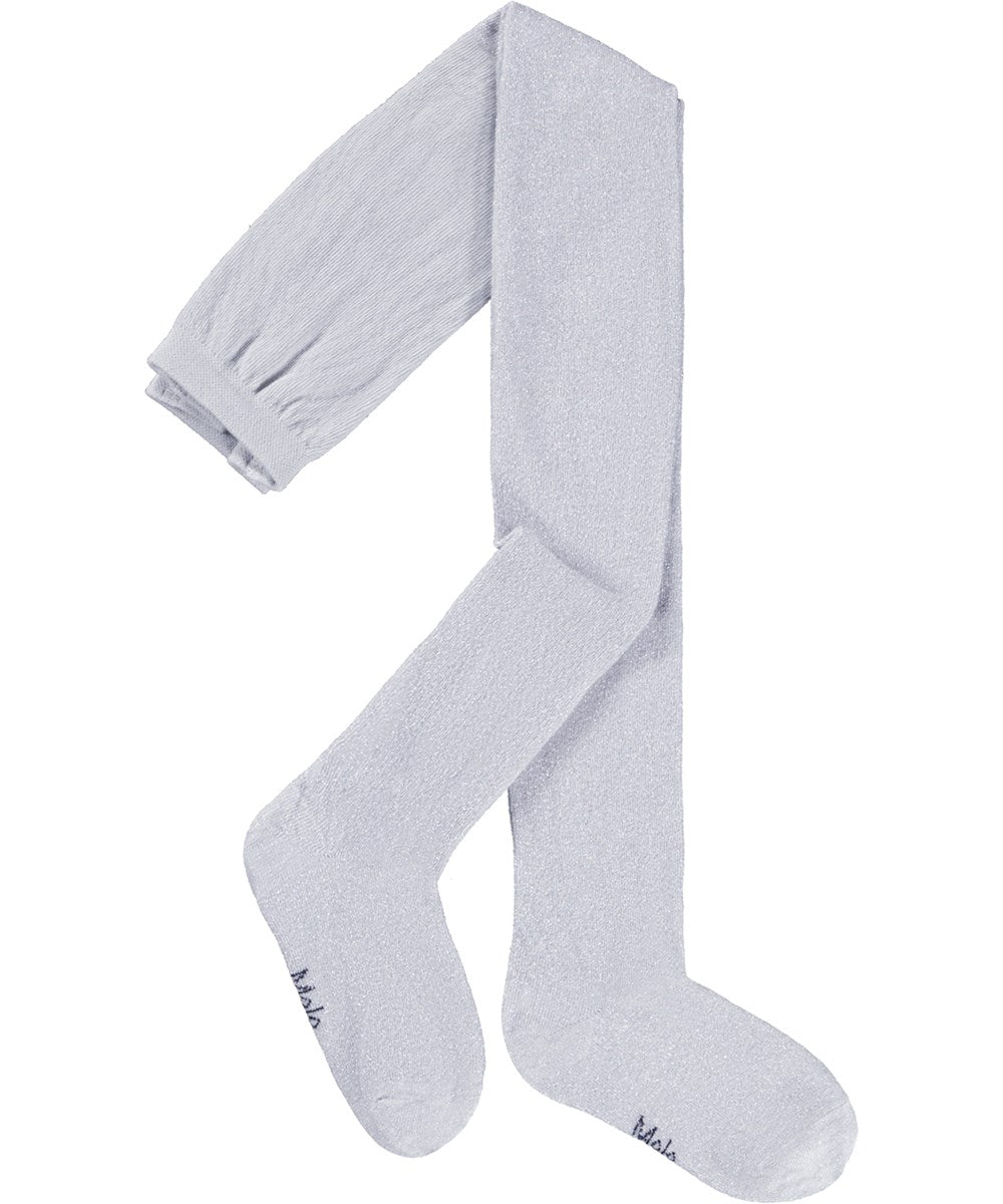 Molo Glitter Tights - Silver