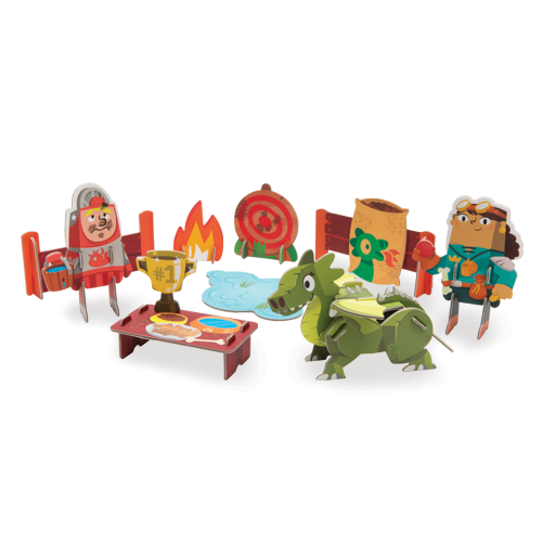 Playper Curious Kingdom - Dragon Trainer Playset
