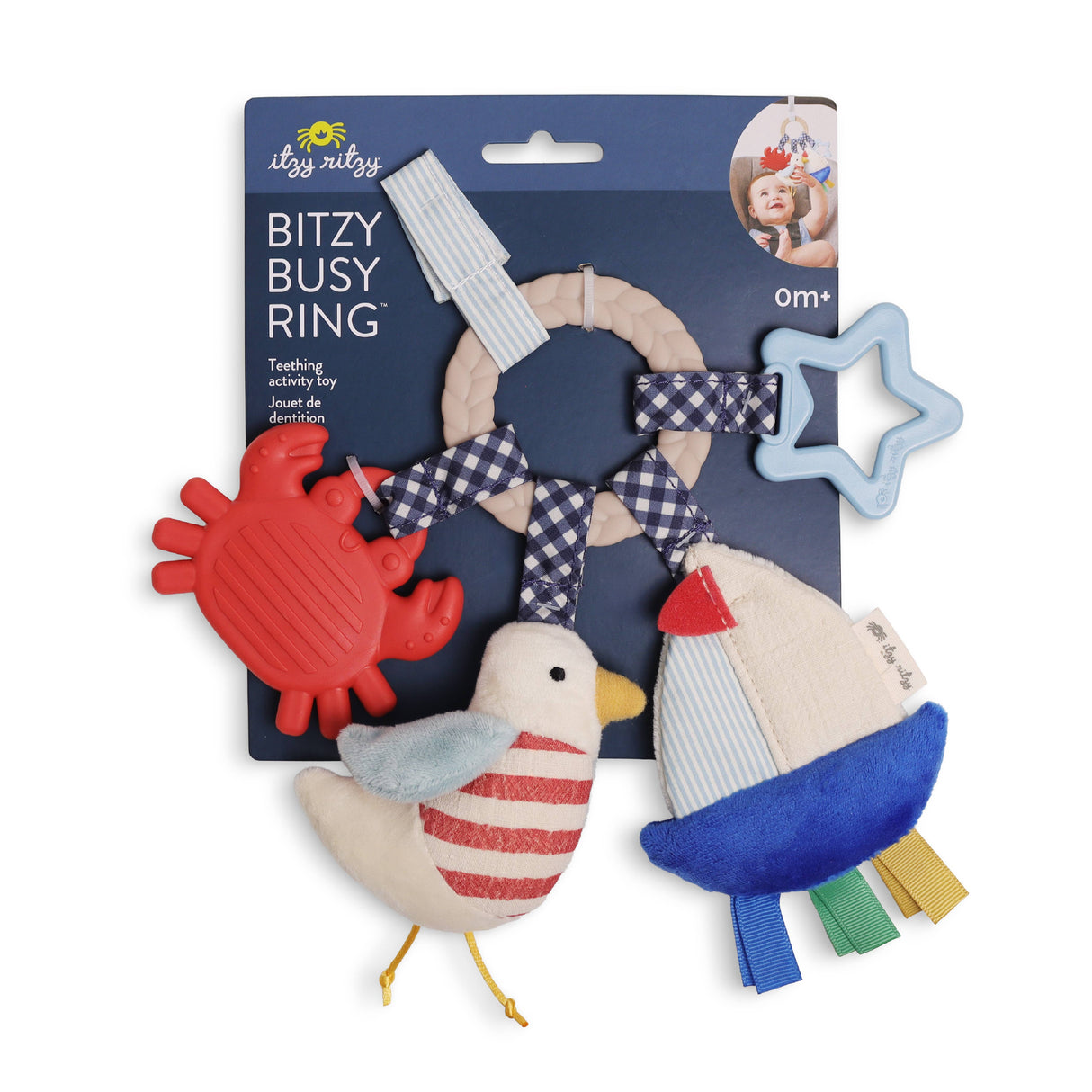 Bitzy Busy Ring - Nautical