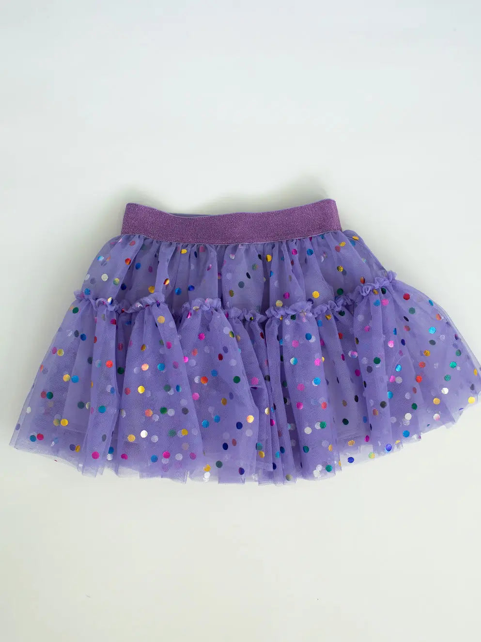 Confetti Tulle Skirt - Purple