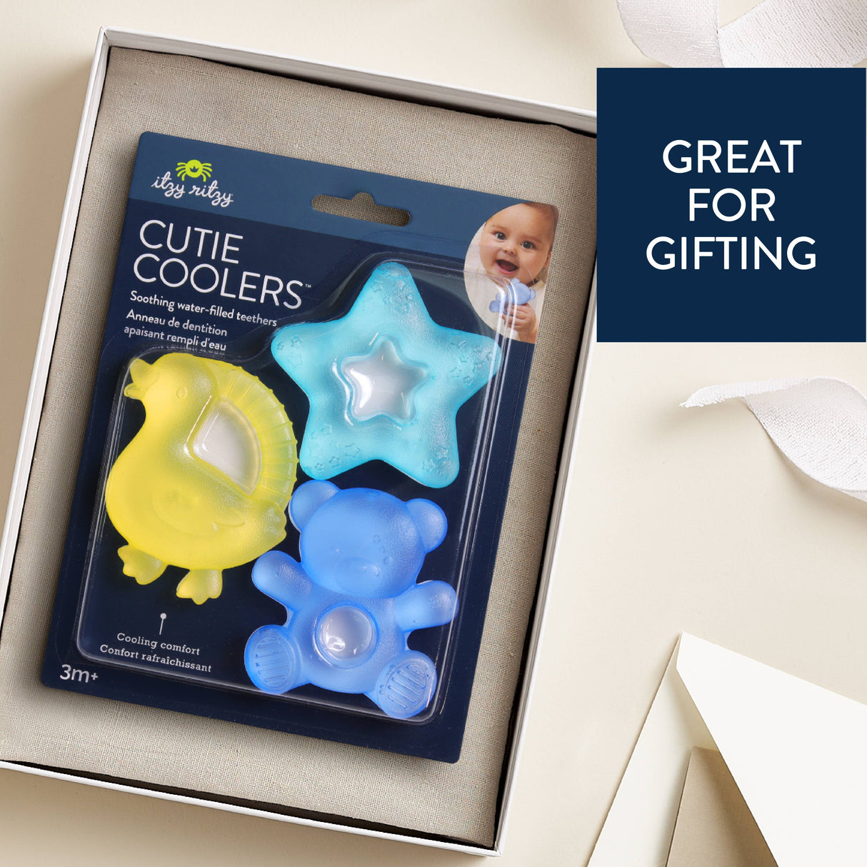 Cutie Coolers Water Filled Teethers - Bear