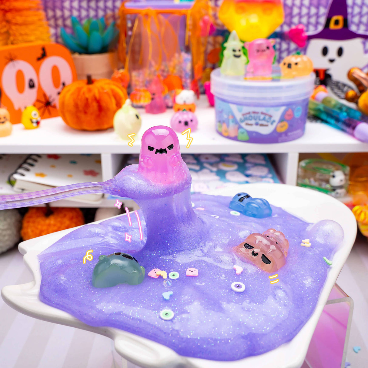Kawaii Slime - Ghoulade Clear Slime