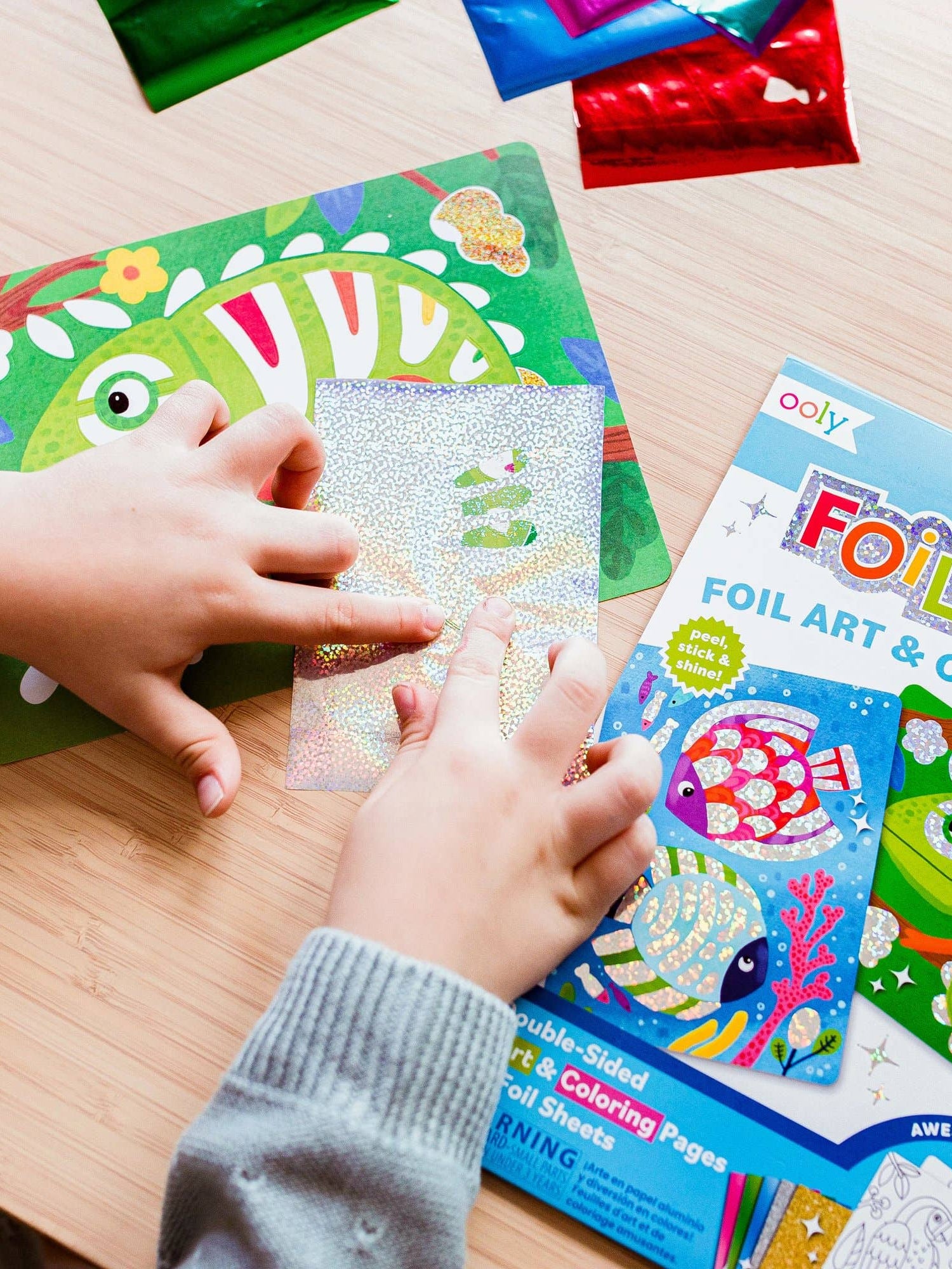 Foil-tastic Foil Art Kit - Awesome Animals