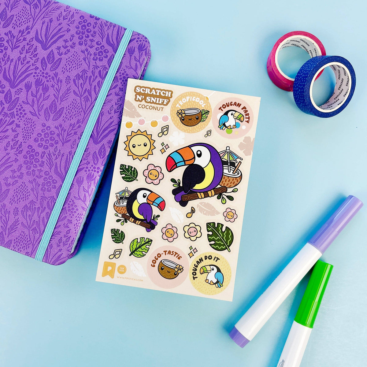 Pipstickers - Coco-Tastic Scratch 'n Sniff