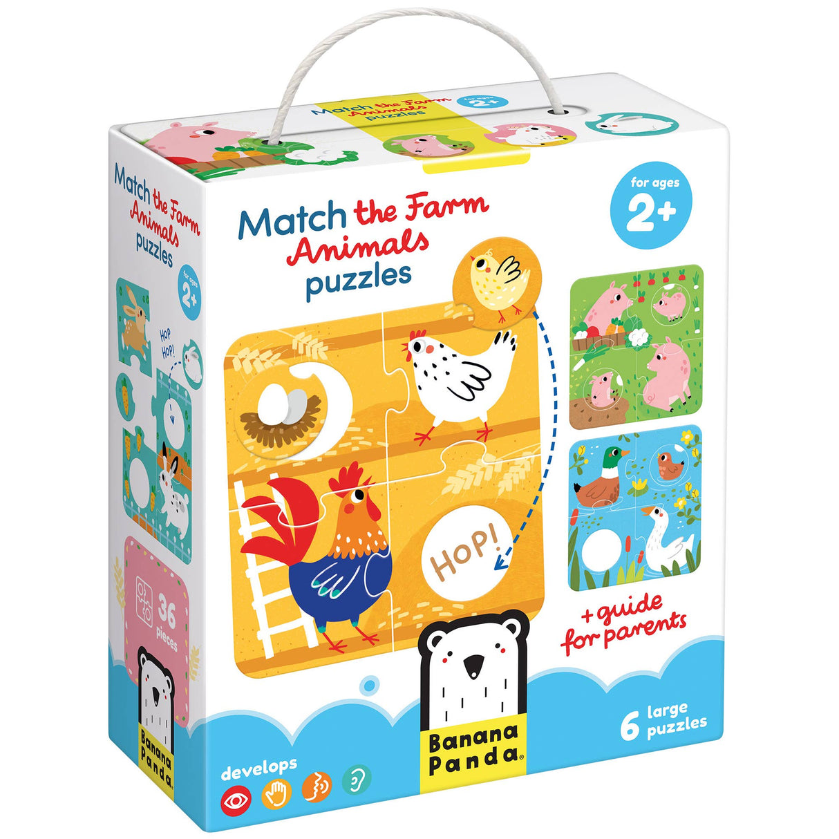Matching Puzzles - Farm Animals