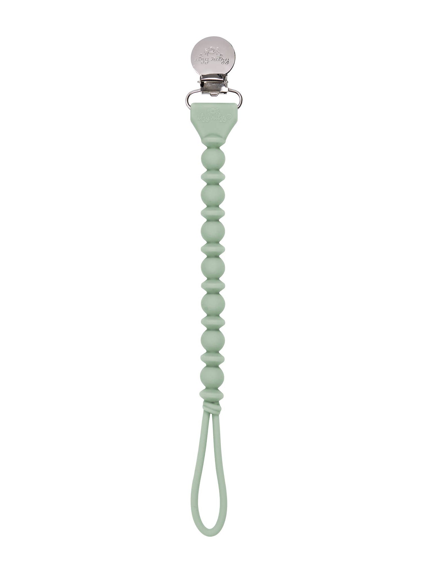 Sweetie Strap Pacifier Clip - Blue Beaded
