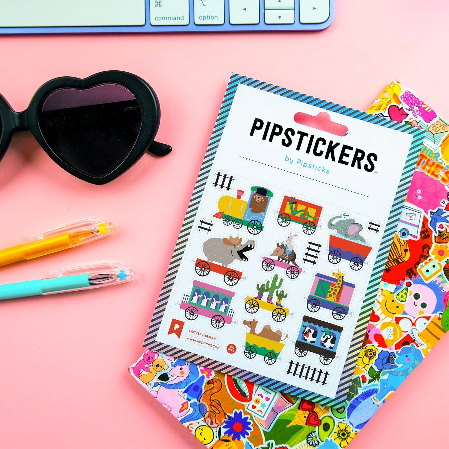 Pipstickers - Critter Caravan