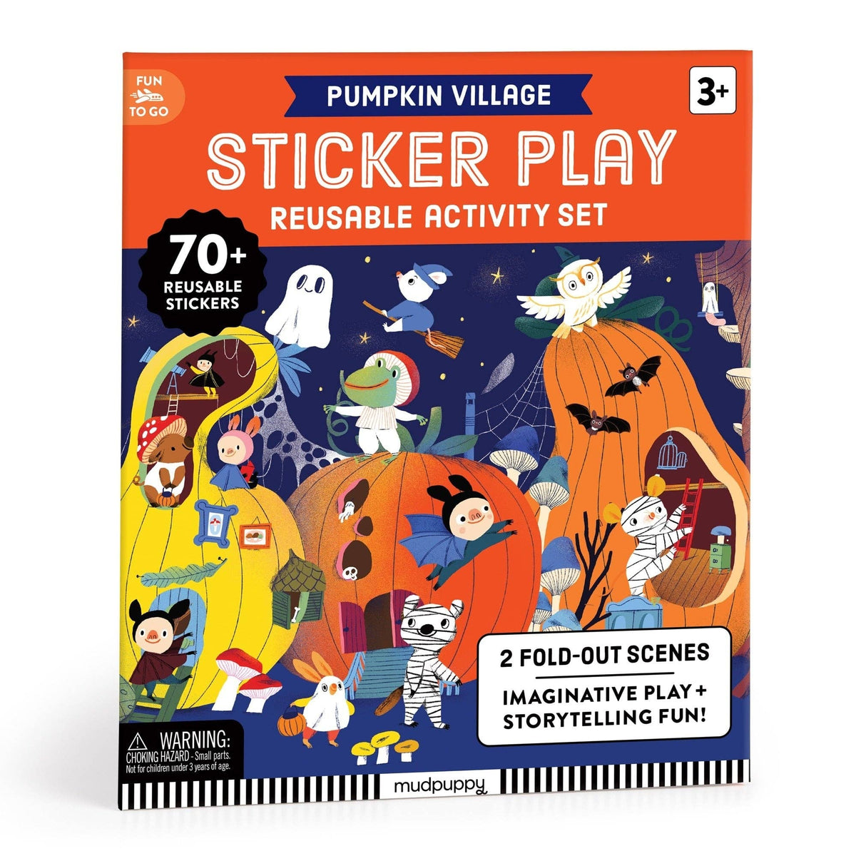 Sticker Play Reusable Activity Set - Pumpkin Village