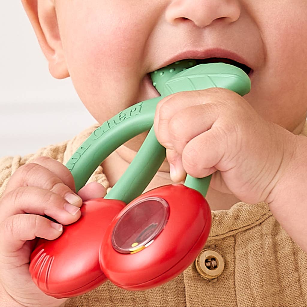 Bitzy Shake Teether Rattle - Cherries