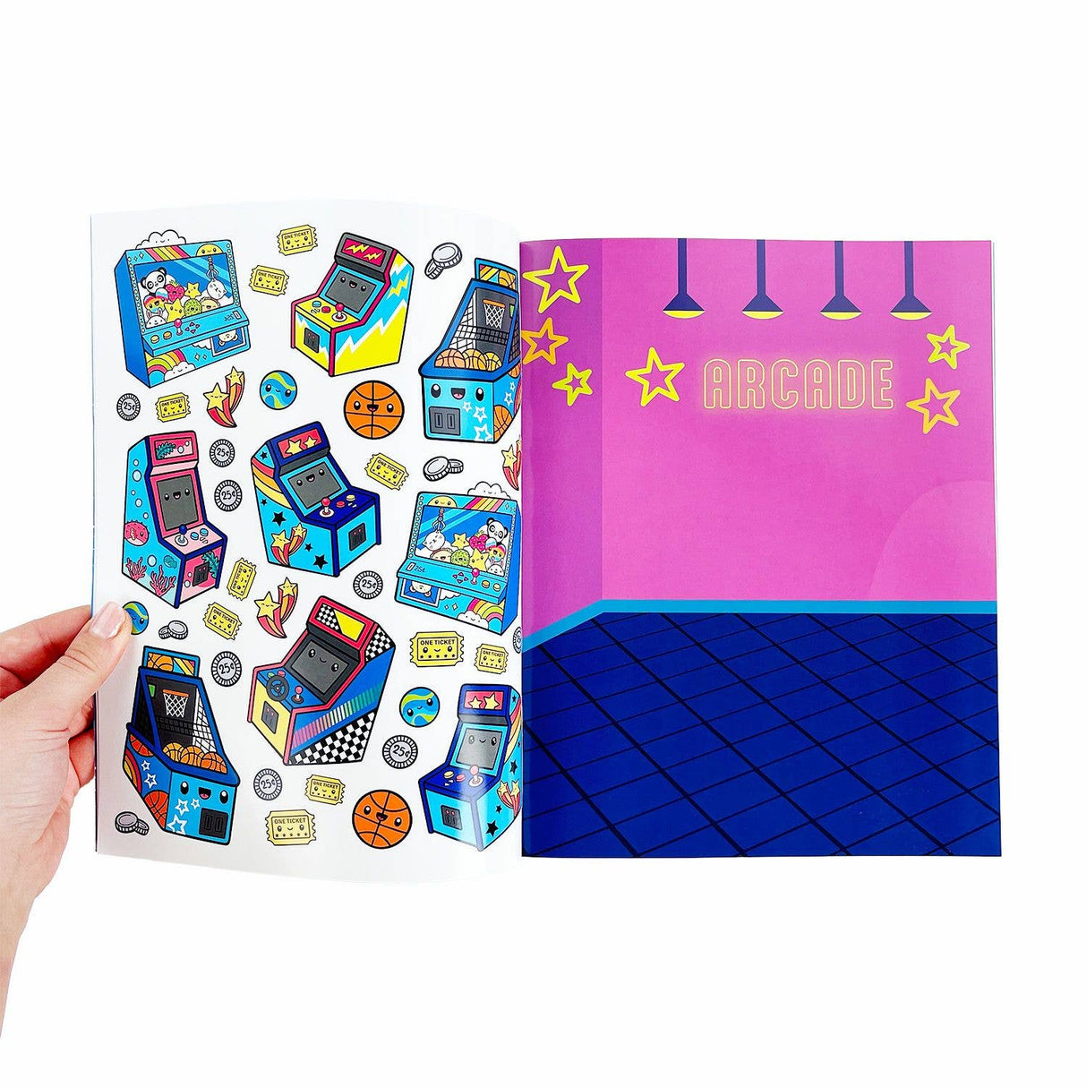 Pipstickers - Draw-Along Gaming Sticker Book