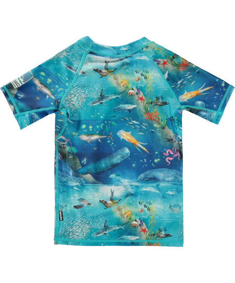 Molo Neptune Rash Guard - Ocean Zones FINAL SALE