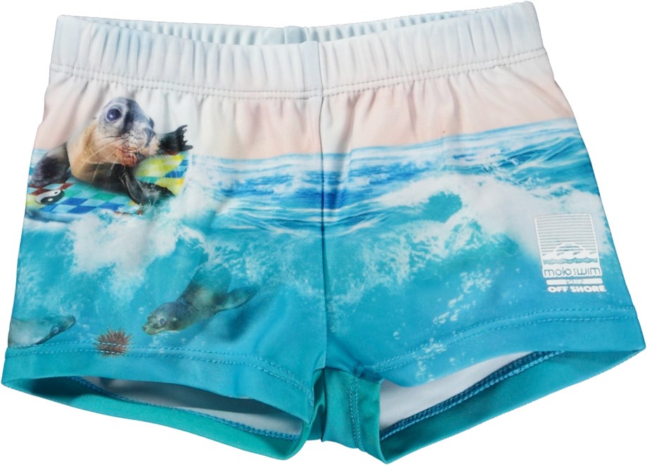 Molo Nansen Swim Shorts - Sea Lion FINAL SALE