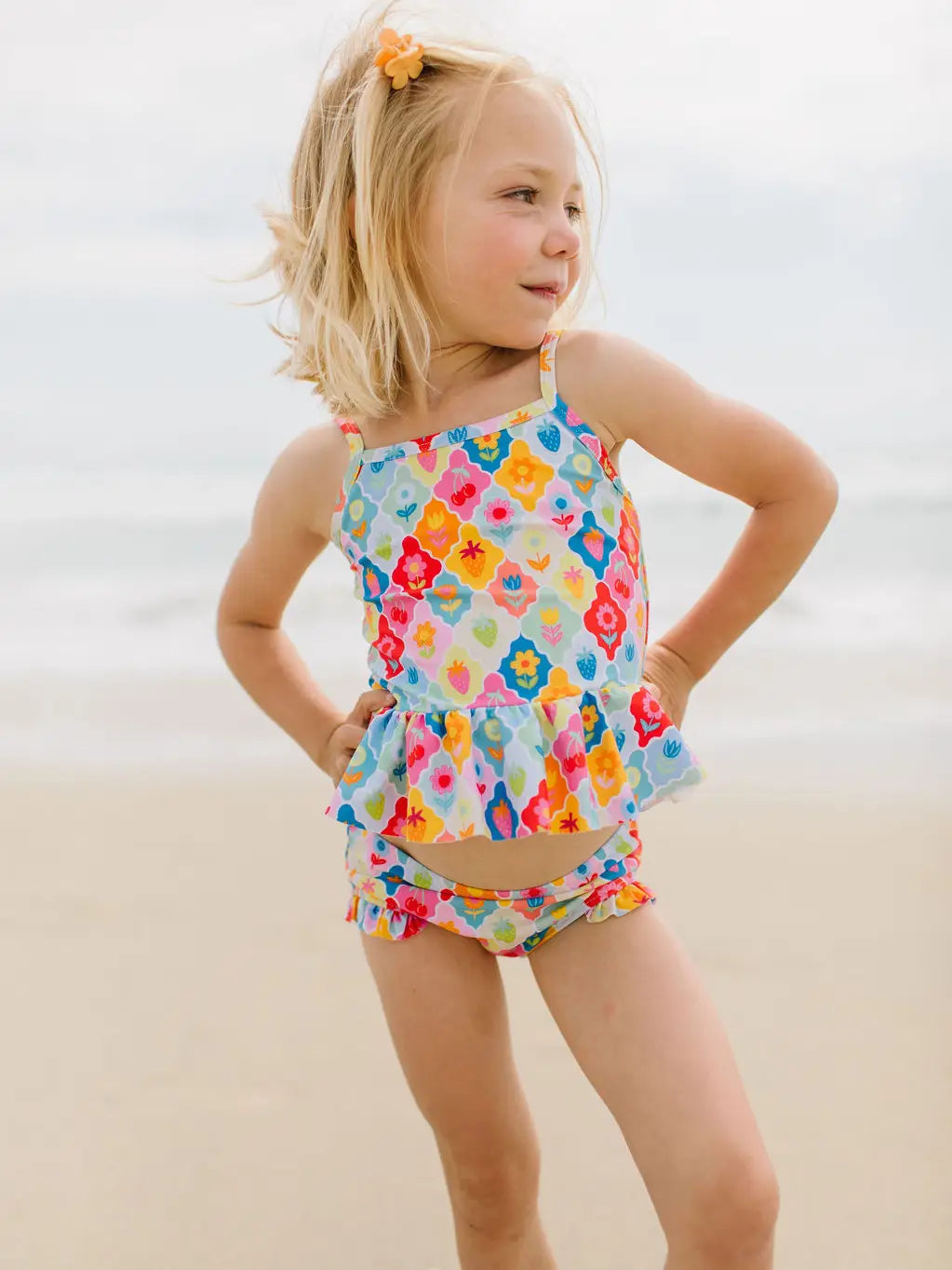 Emma Two Piece Swimsuit - Sunshine Tiles
