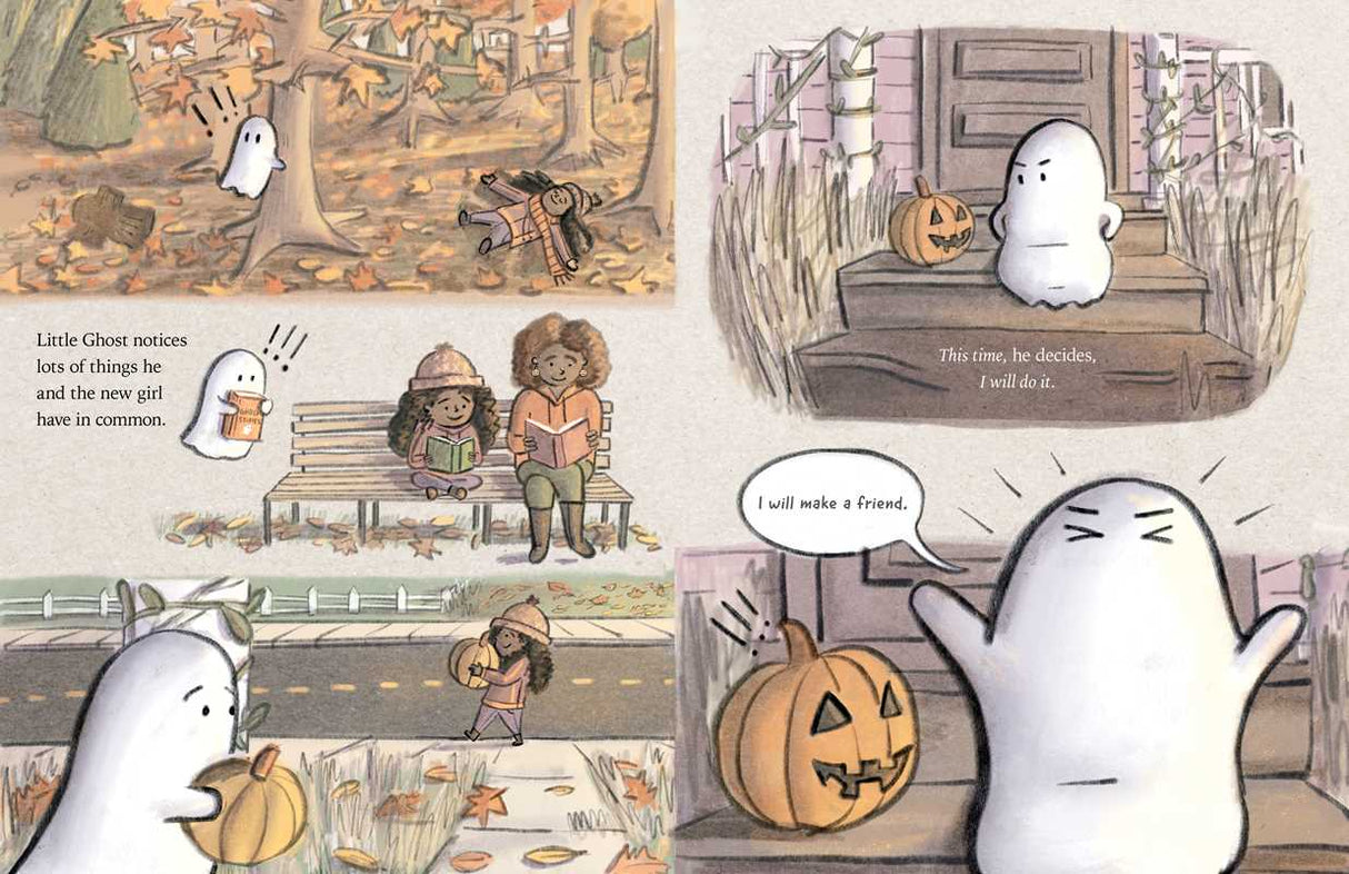 Little Ghost Makes a Friend FINAL SALE