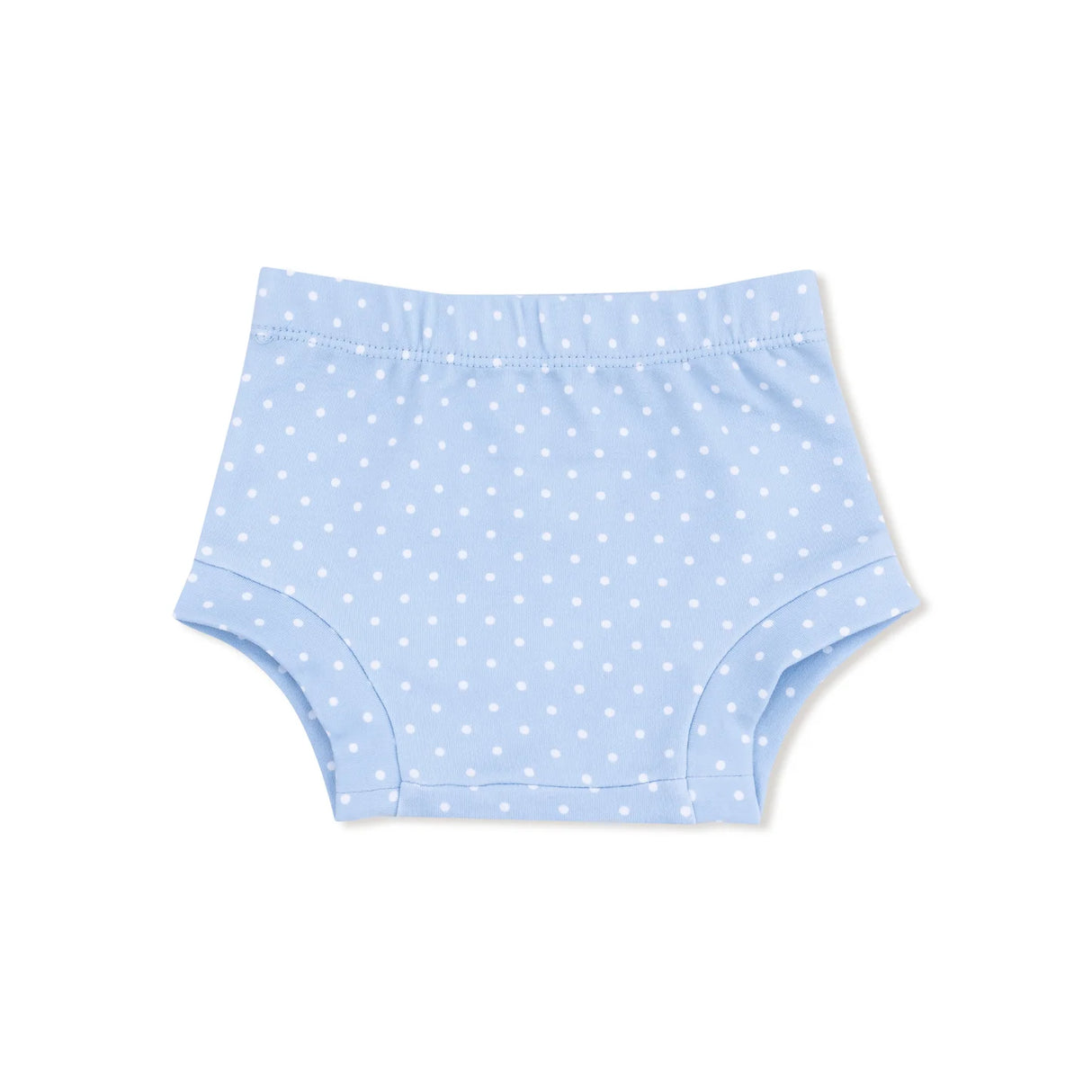 Long Sleeve Dot Dress - Duck Family Applique