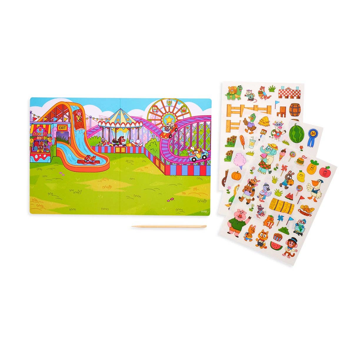 Set The Scene Transfer Stickers - Day At The Fair