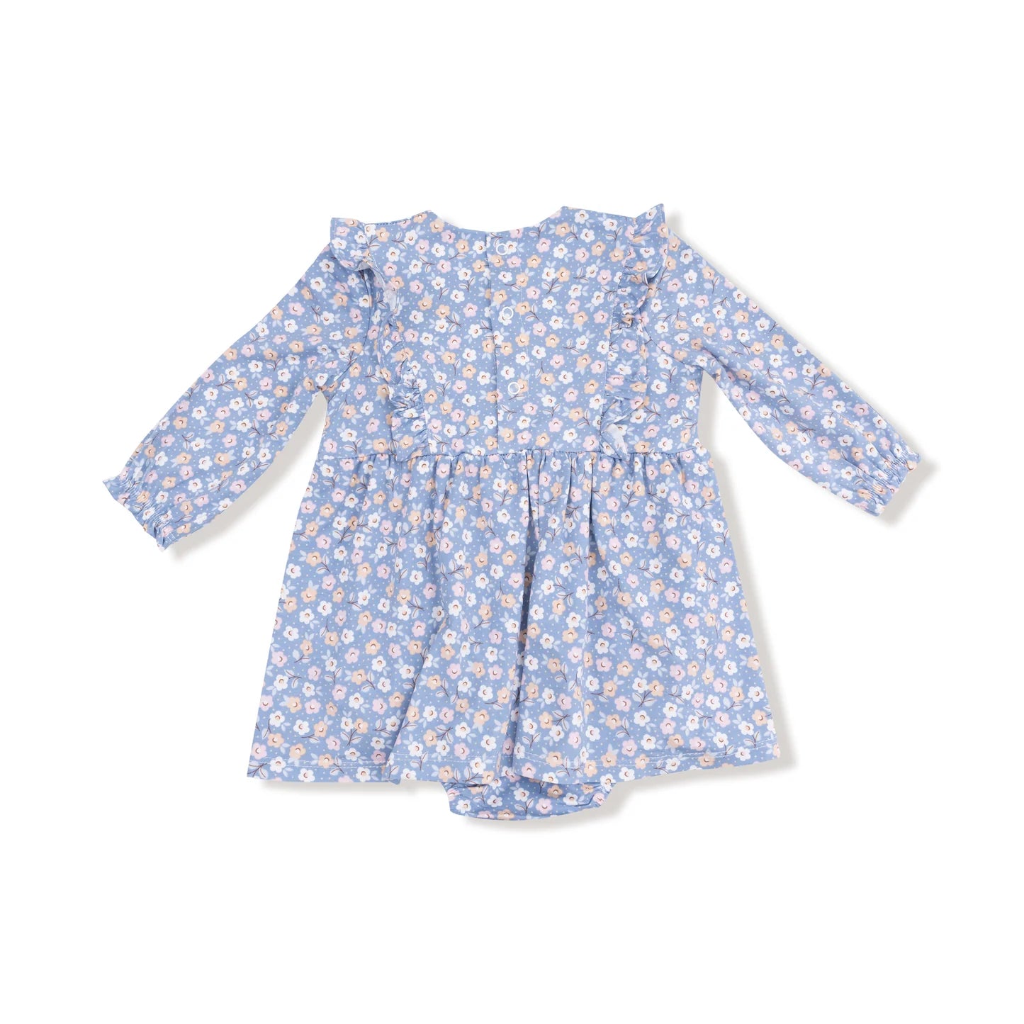 Ruffle Skirted Bodysuit - Country Calico