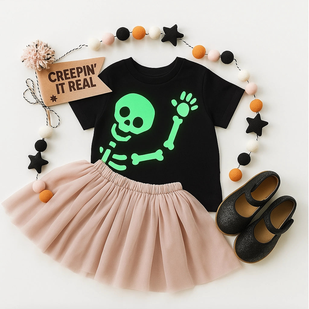 Glow in The Dark Crewneck - Hey Boo FINAL SALE