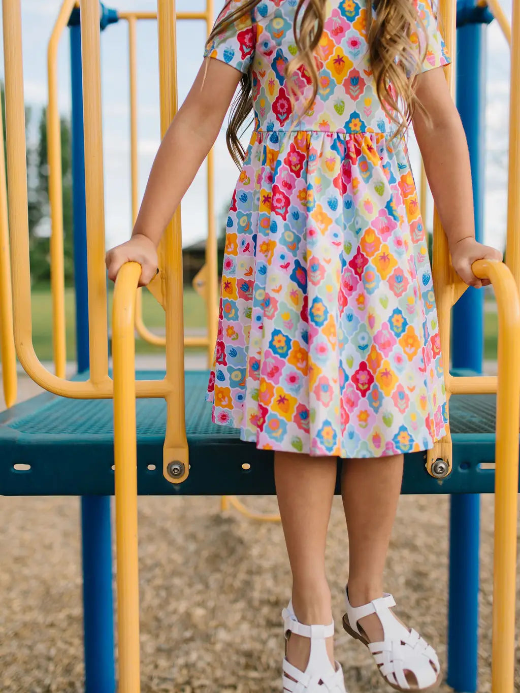 Classic Twirl Dress - Sunshine Tile