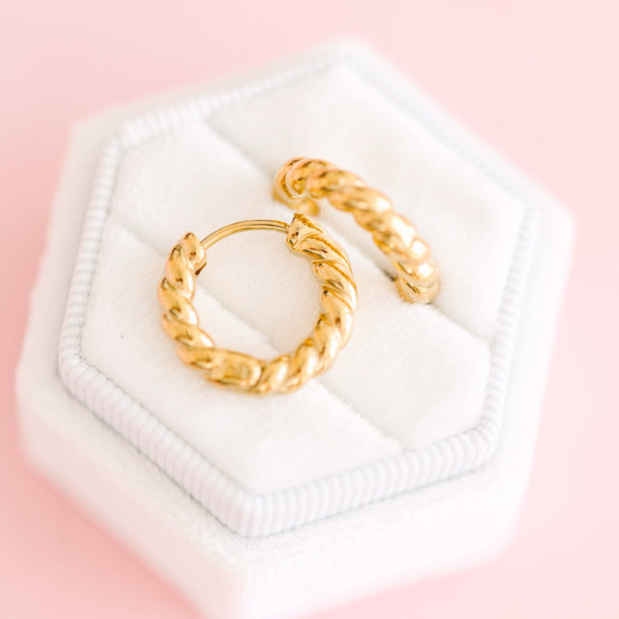 Pierced Co. Earrings - Rope Huggies