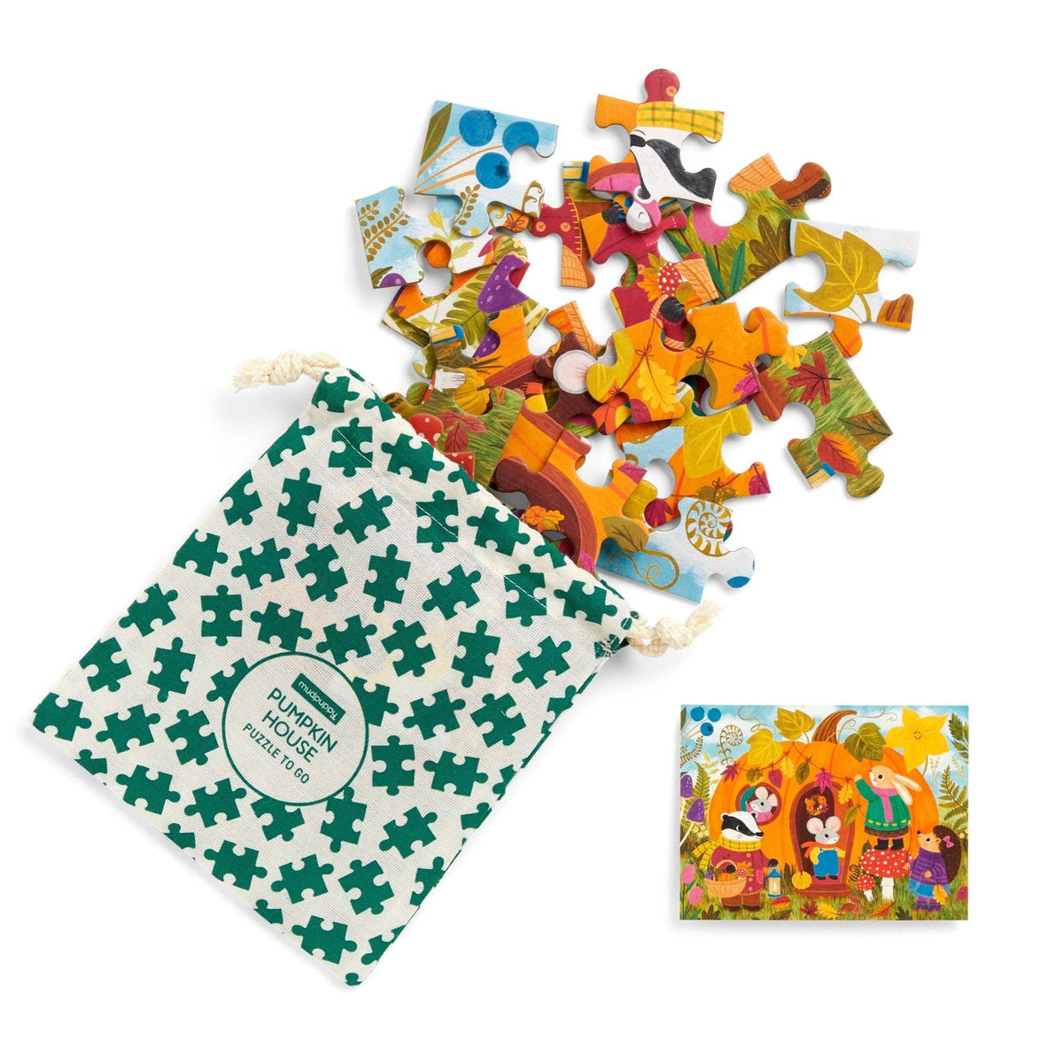 36 Piece Puzzle to Go - Pumpkin House