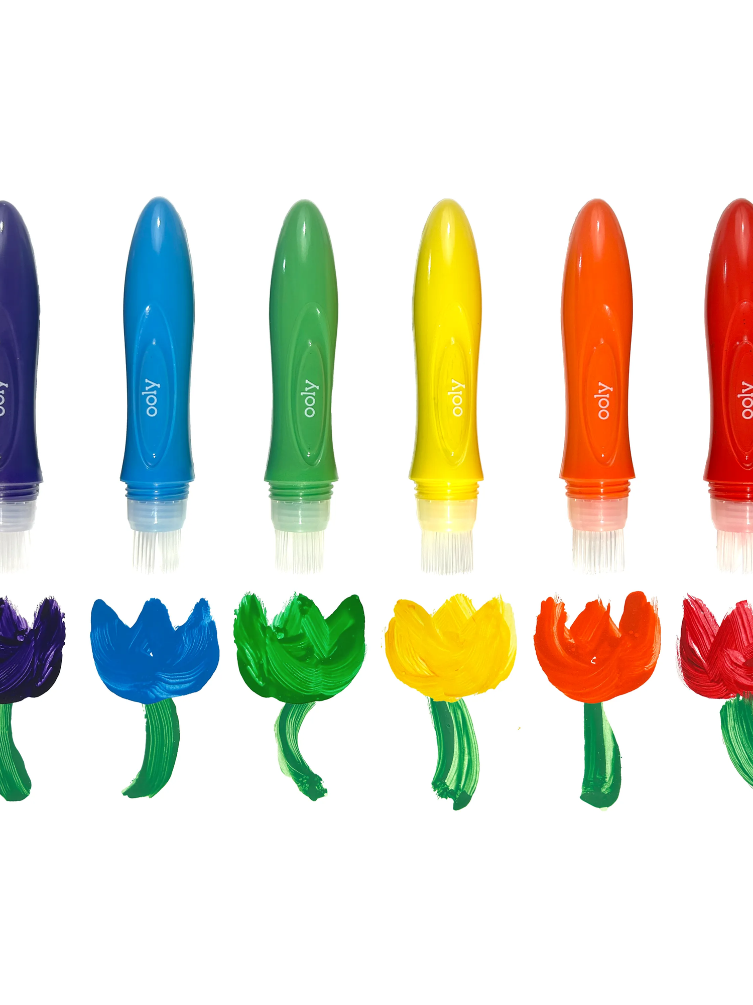 Easy Squeezy Squeezable Poster Paint Brushes