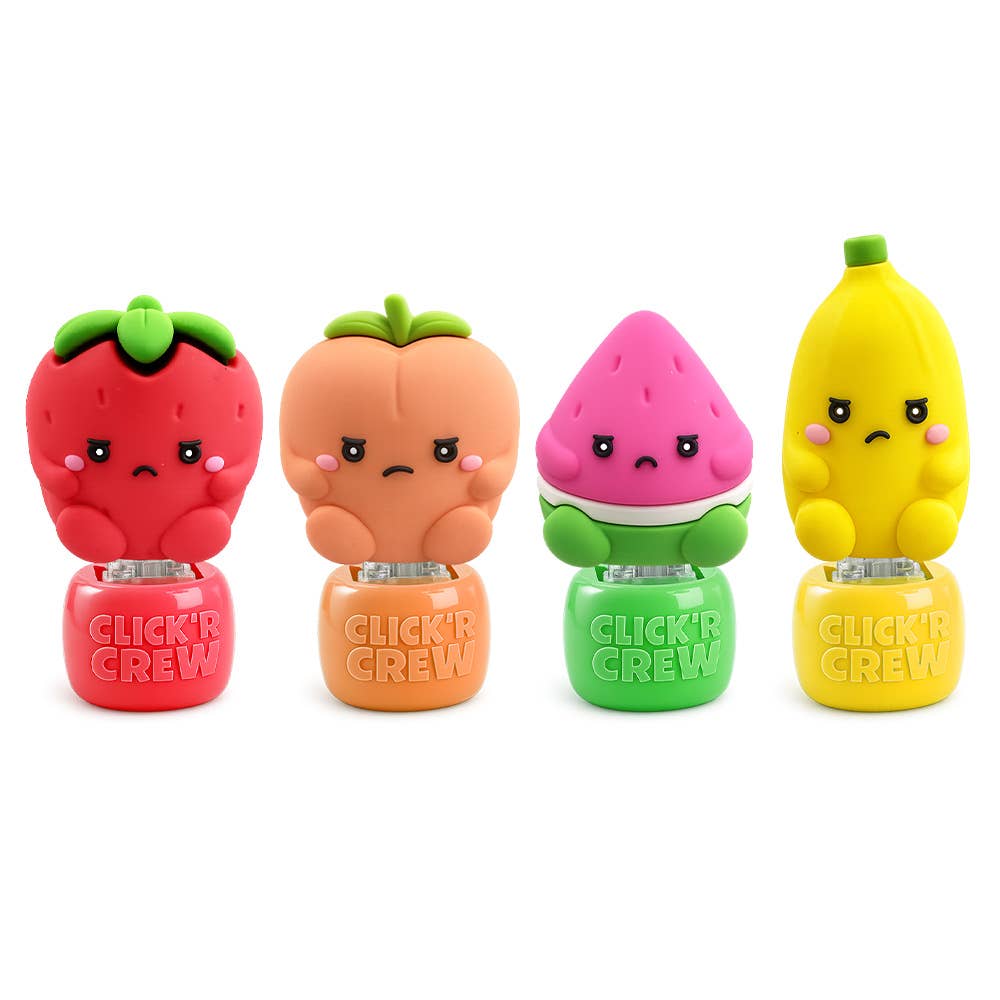 Click'r Crew Keyboard Clickers - Grumpy Fruit
