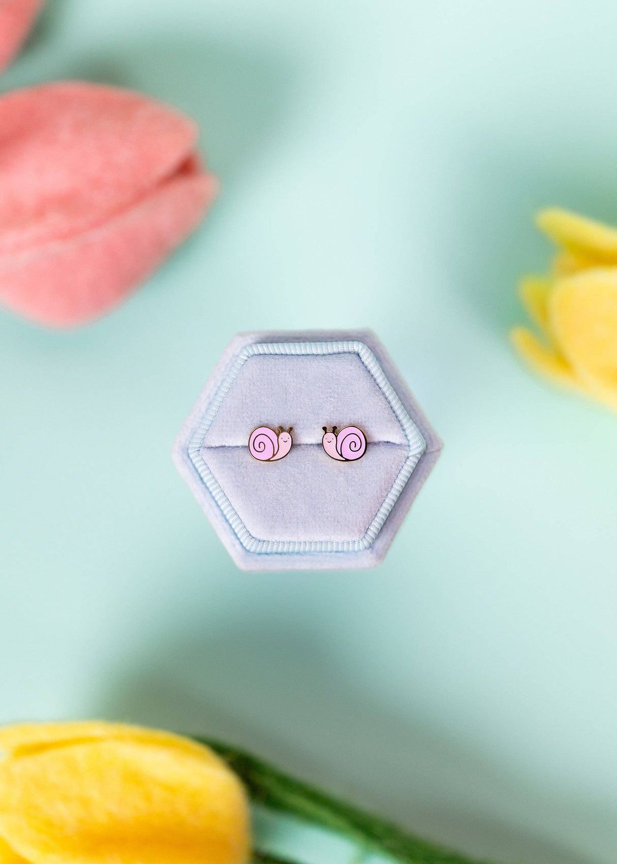 Pierced Co. Screwback Earrings - Snail