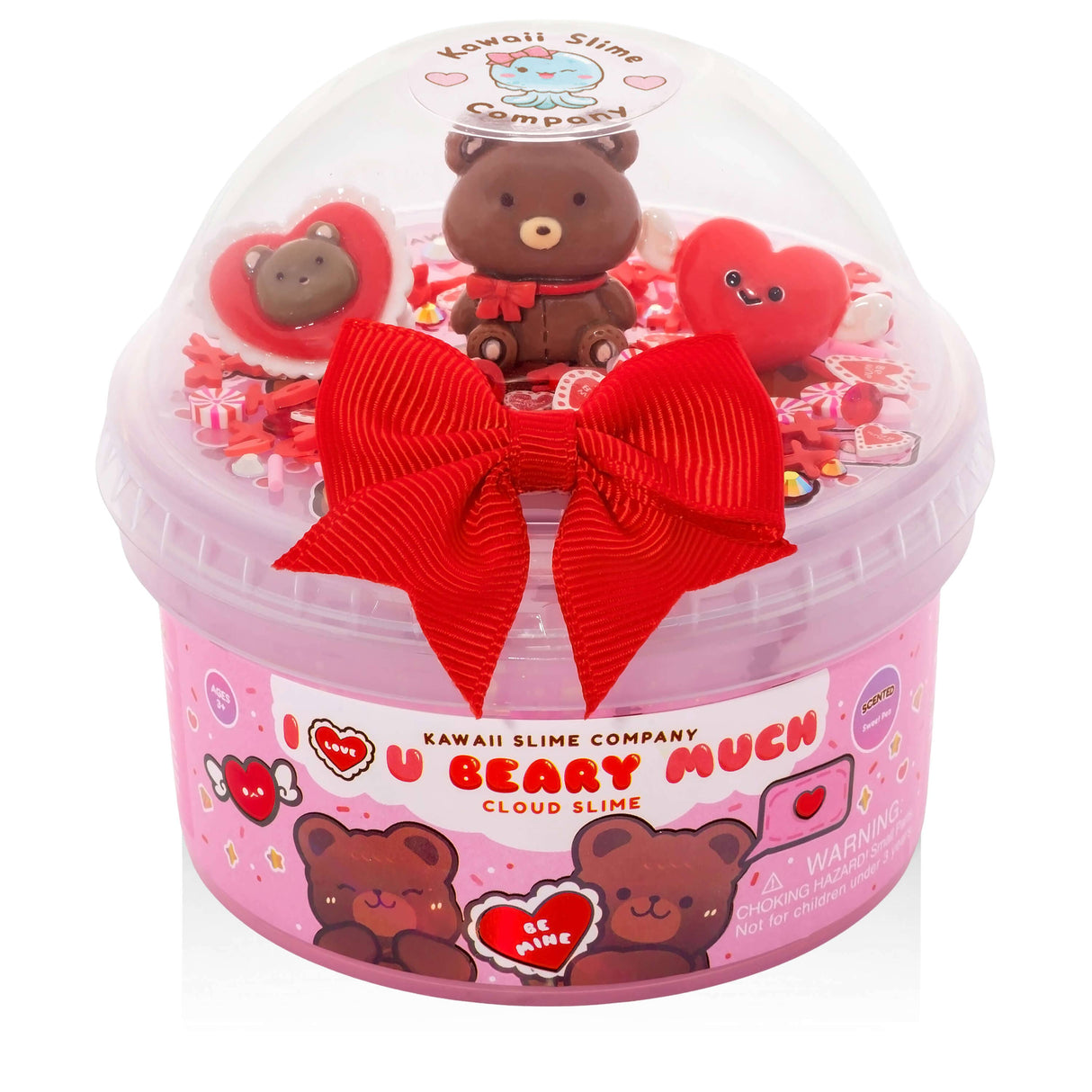 Kawaii Slime - I Love You Beary Much Cloud Slime