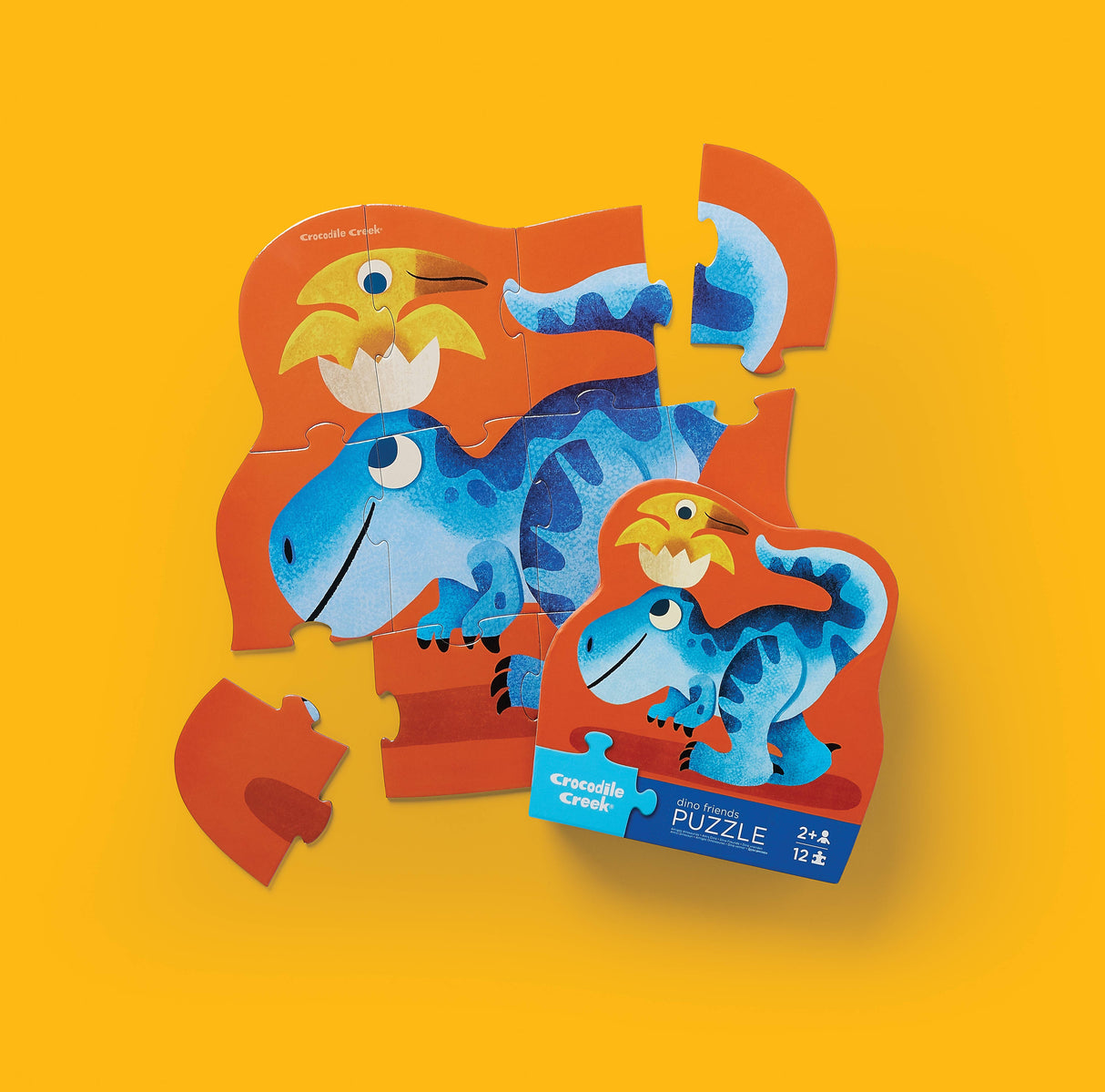 12-Piece Puzzle - Dino Friends