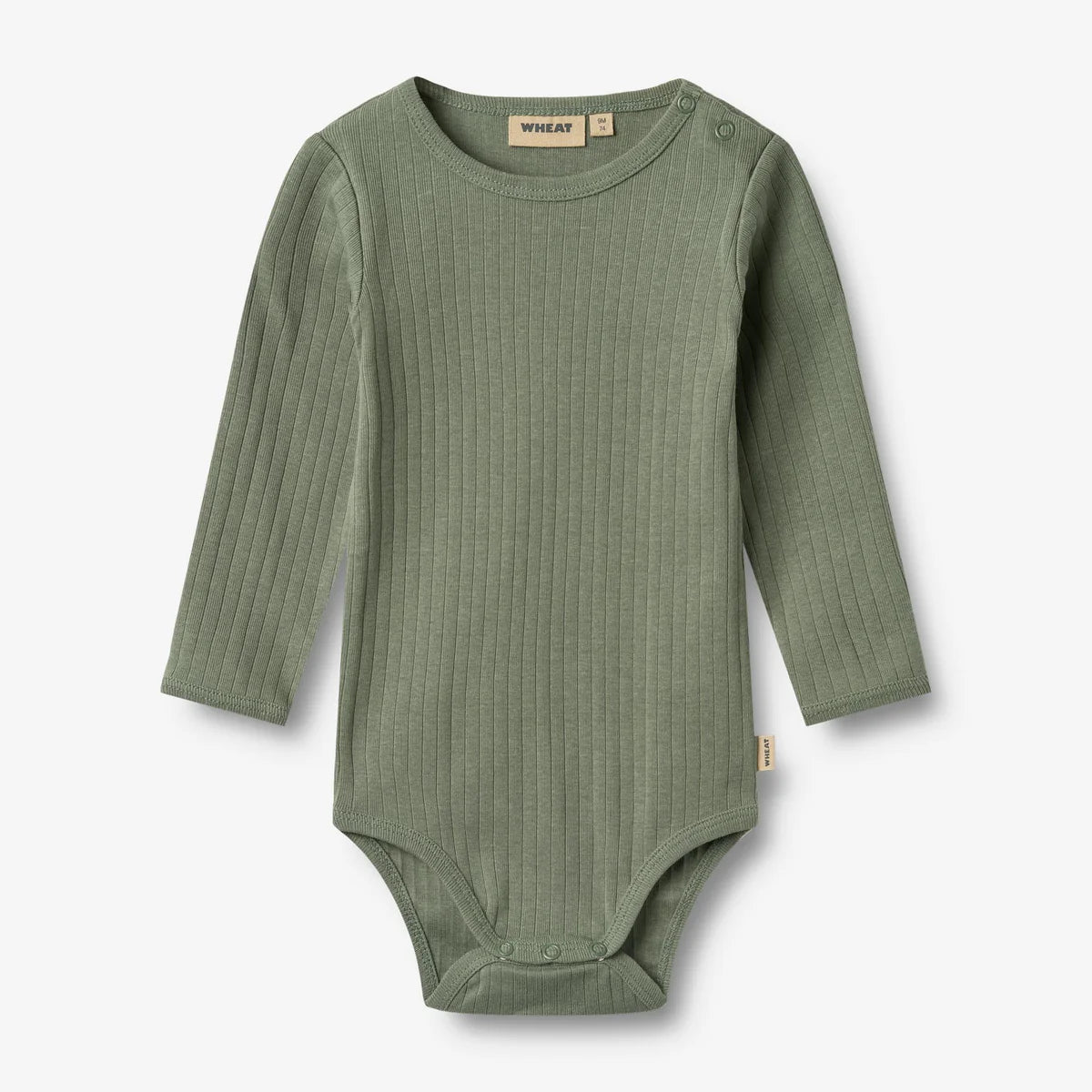 Berti Rib Bodysuit - Dusty Green