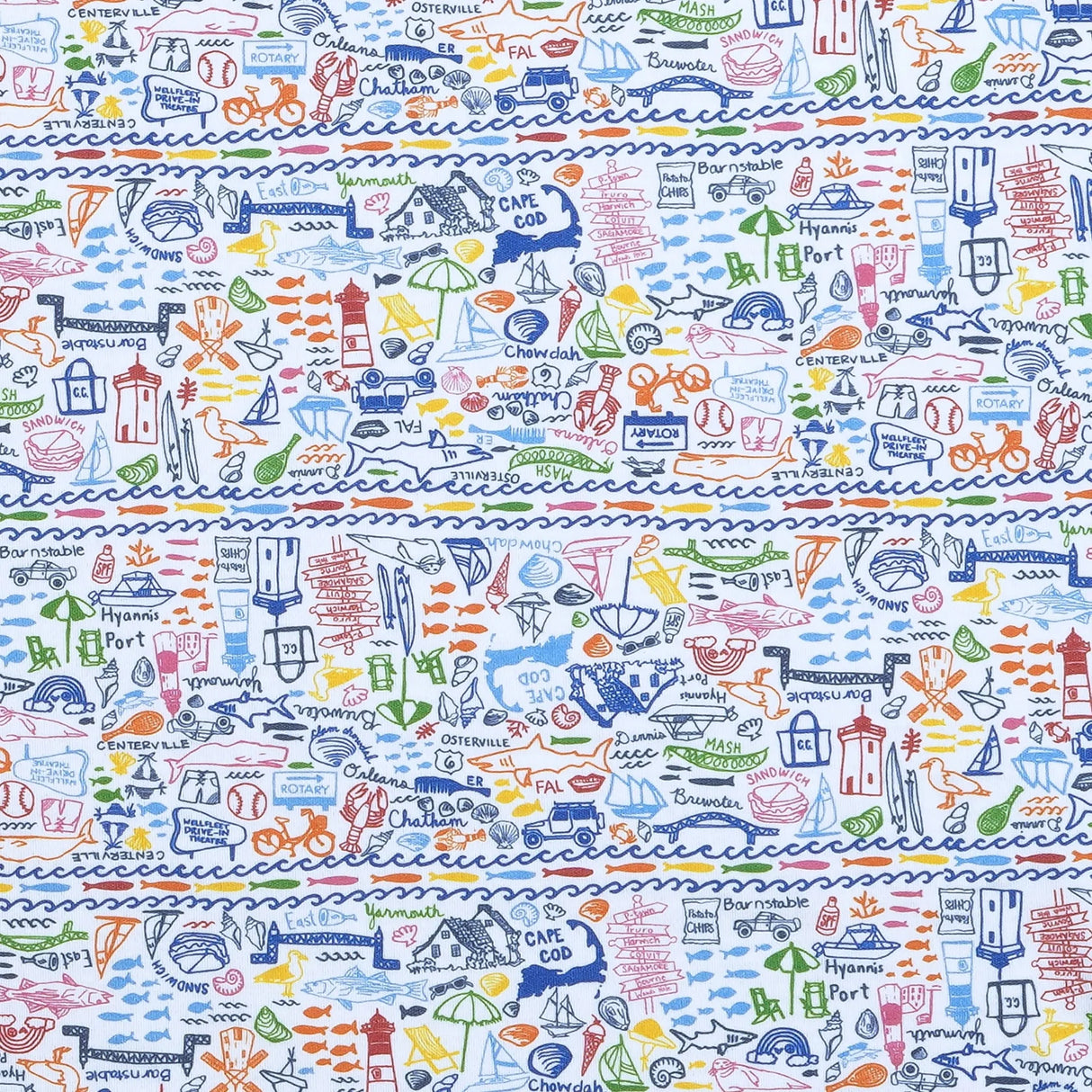 Cape Cod Pajamas - Monomoy Multi