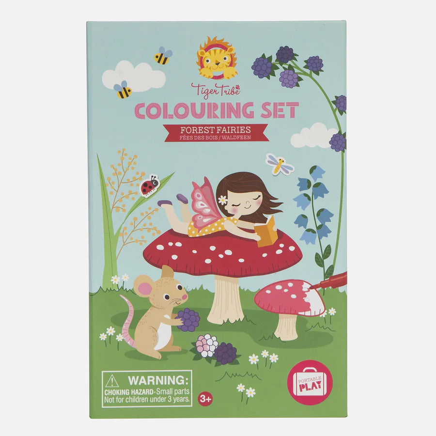 Coloring Set - Forest Fairies