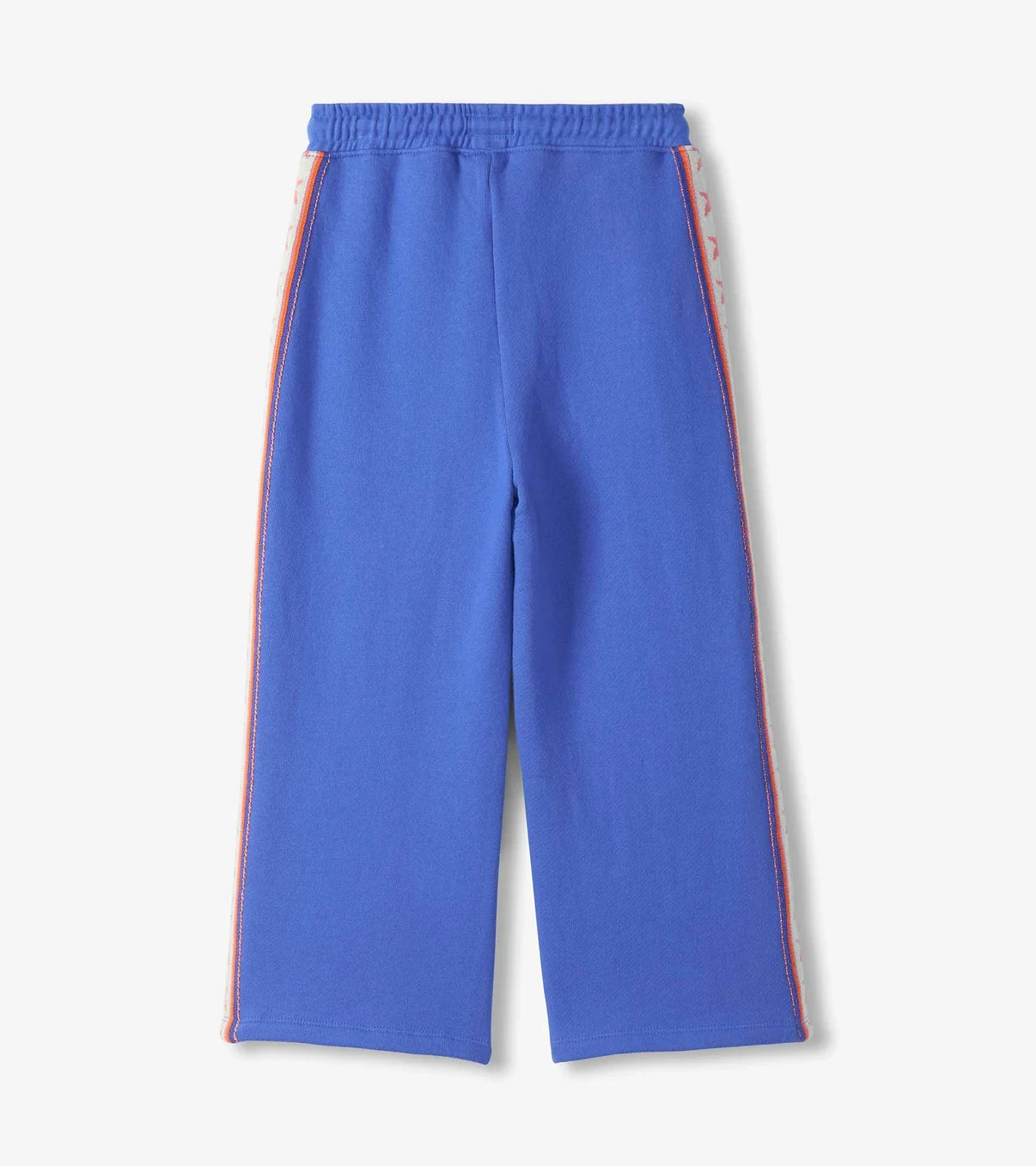 Wide Leg Track Pants - Dazzling Blue