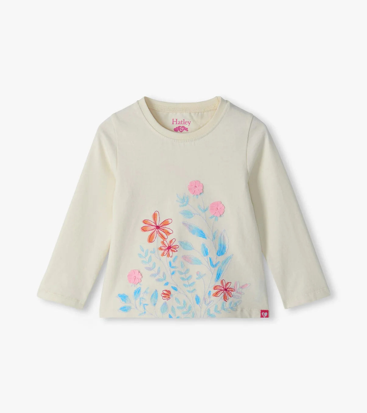 Gathered Back Tee - Gardenia