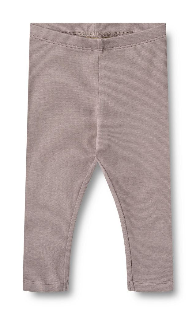 Maddy Rib Leggings - Dusty Purple