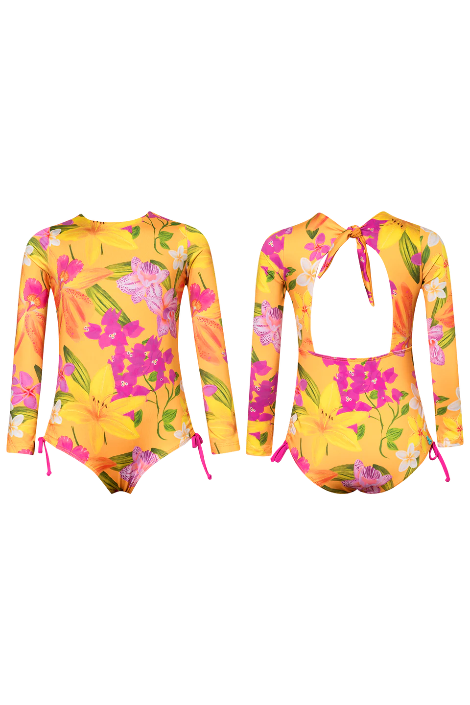 Pepita & Me Jess Long Sleeve Swimsuit - Veranera Amarillo