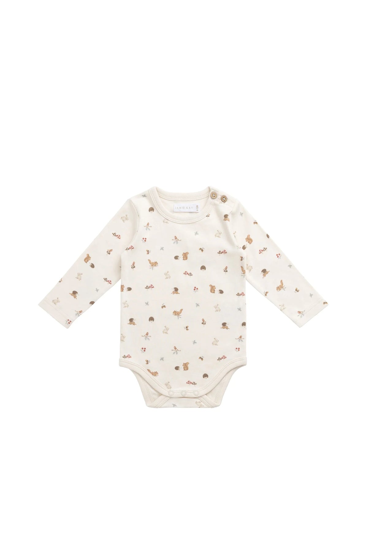 Jamie Kay Organic Cotton Fernley Bodsuit - Forest Gathering