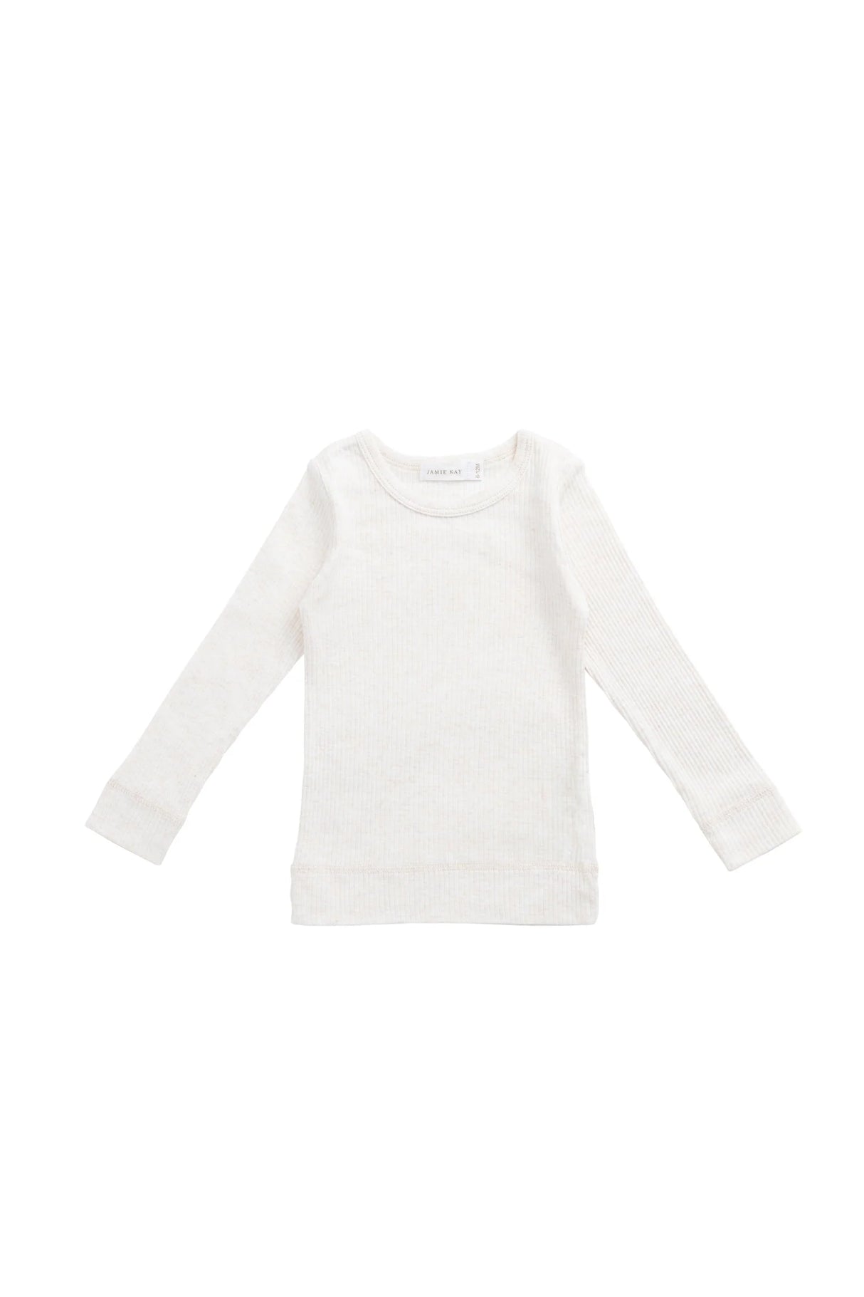 Jamie Kay Organic Cotton Modal Marina Long Sleeve - Icing Marle