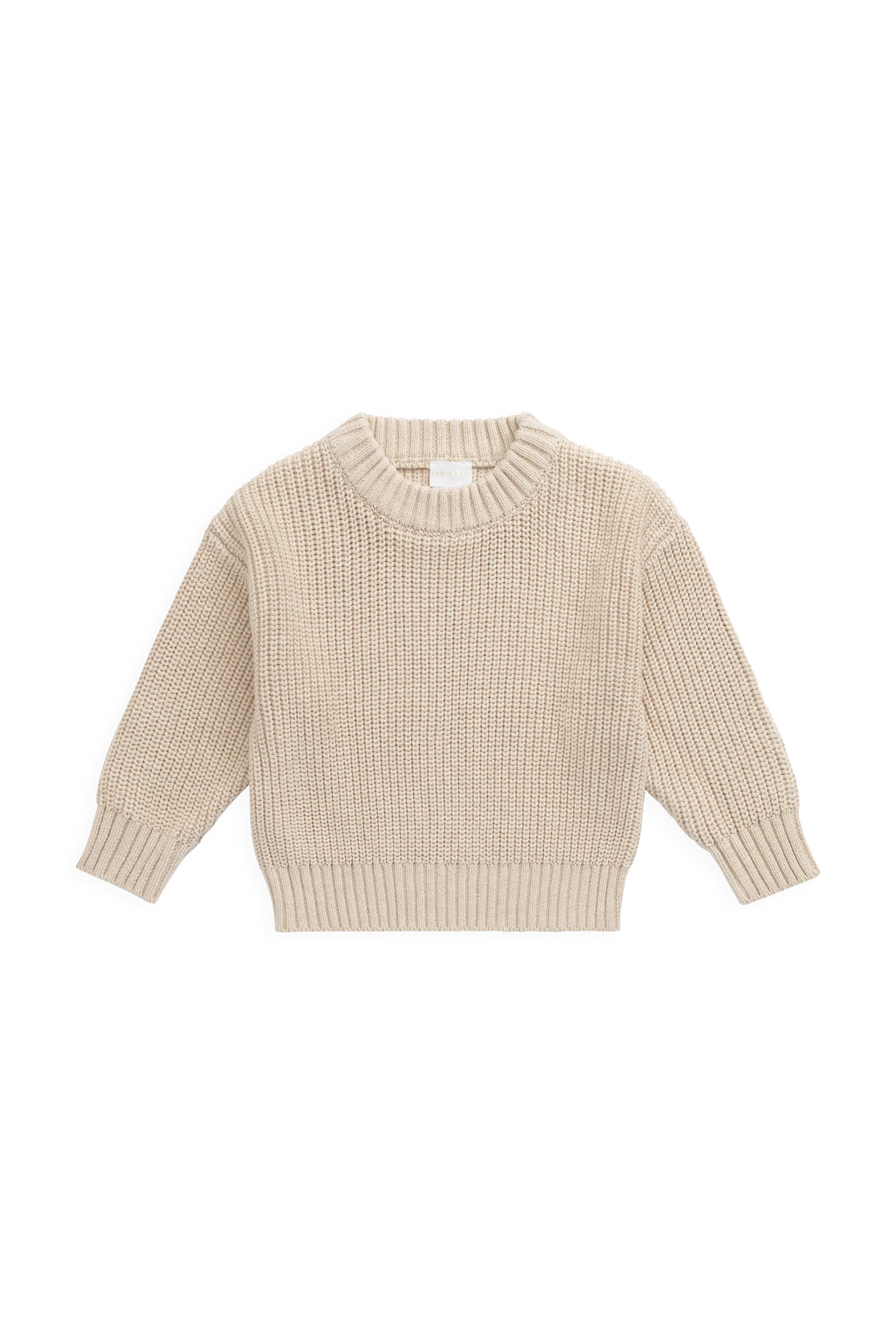 Johan Knit Sweater - Vintage Linen