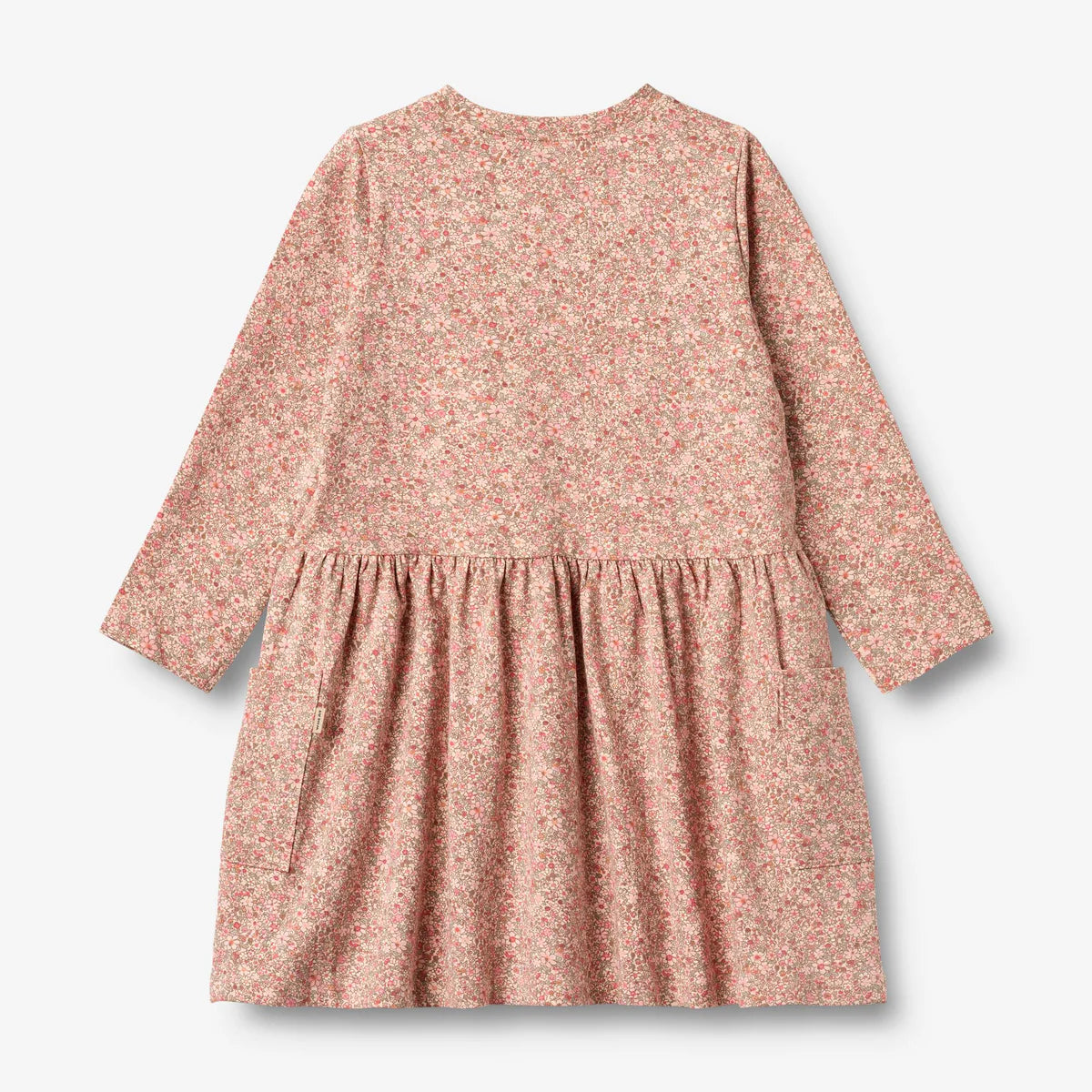 Bessie Jersey Dress - Rose Dust Flower Meadow