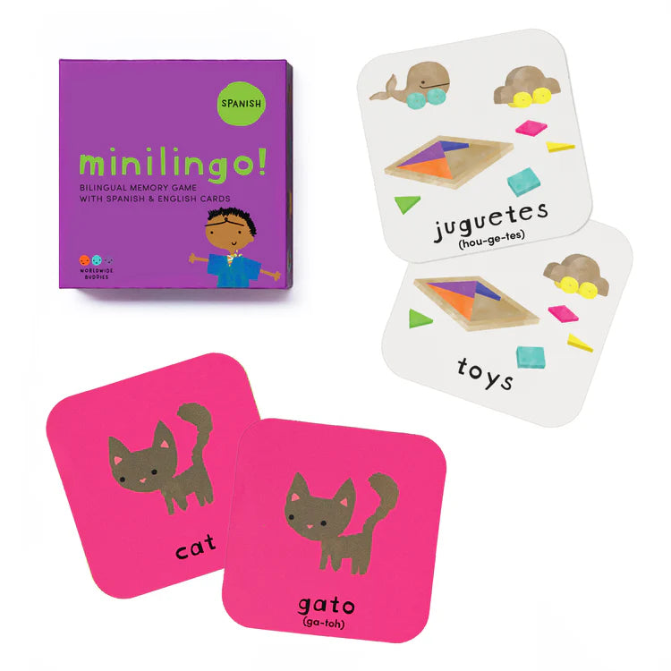 Minilingo Flashcards - Spanish/English